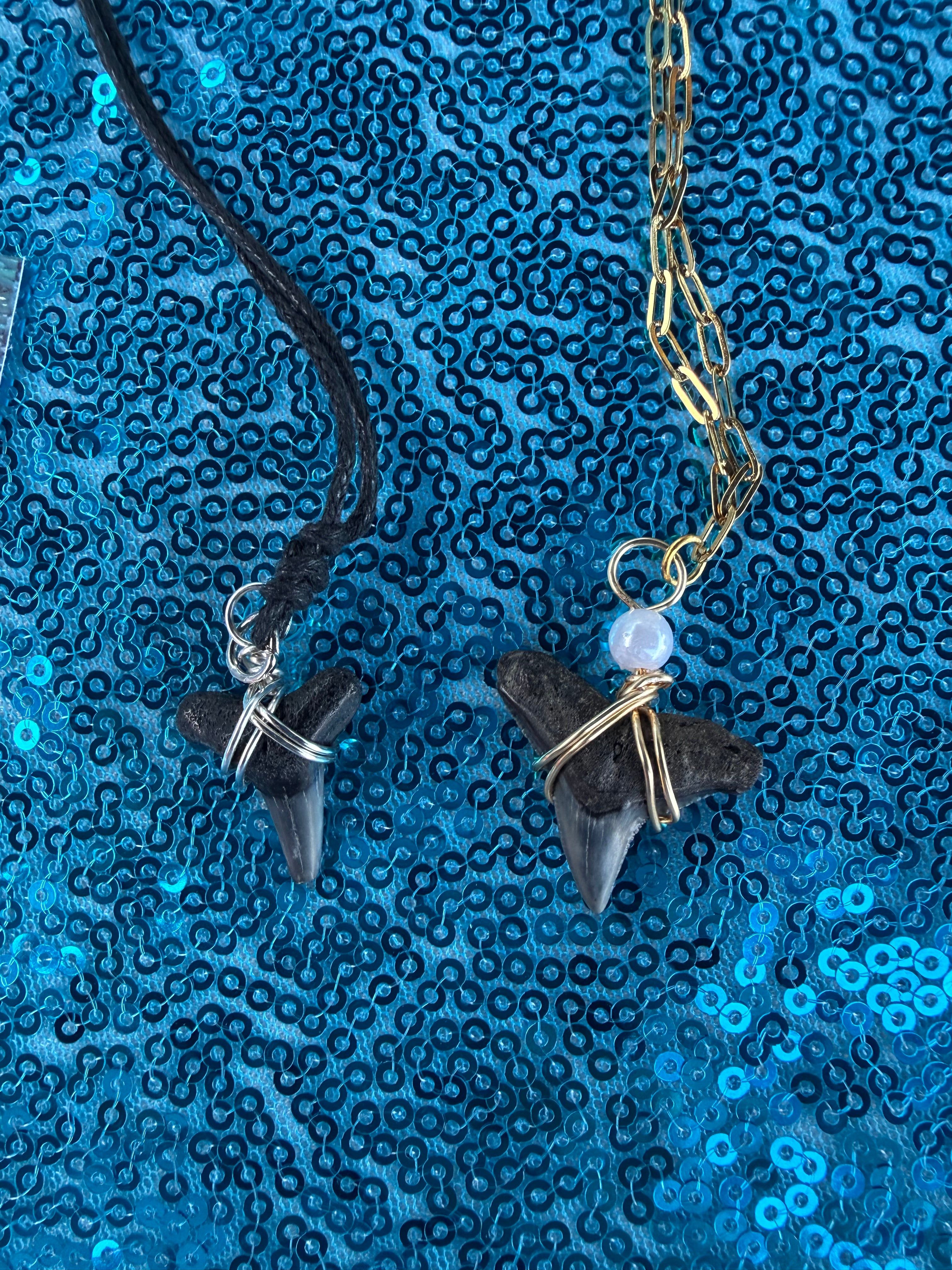 Shark Pendant Necklace chain